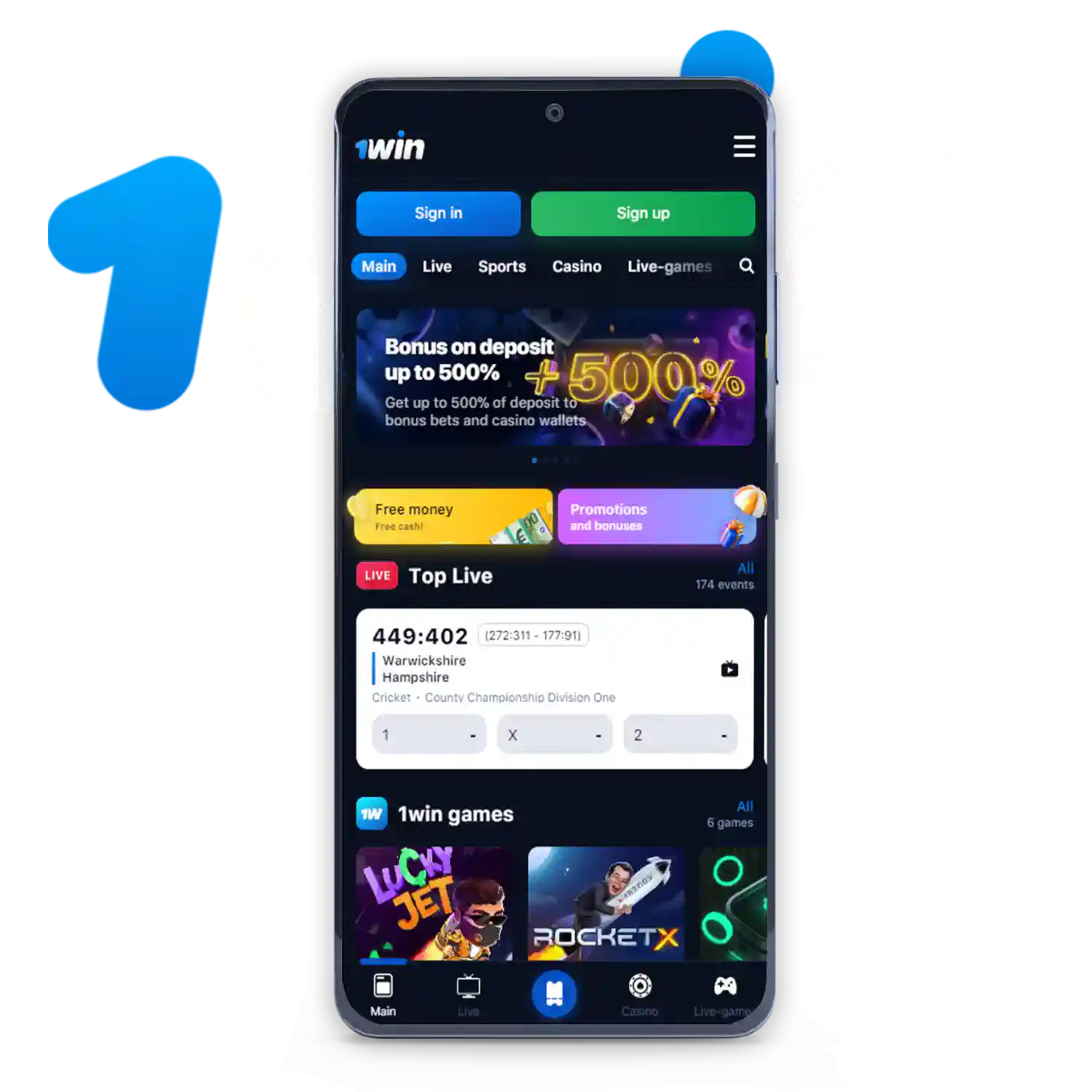 1win app in Bangladesh