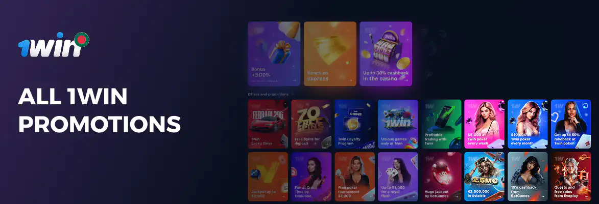 1win bonuses in Bangladesh casino